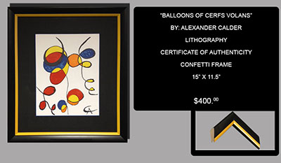 Balloons of Cerfs Volans - Alexander Calder