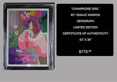Champagne Girl - Issaac Maimon
