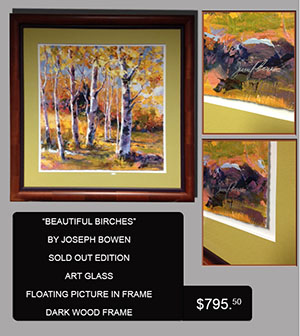 Beautiful Birches by Joseph Bowen