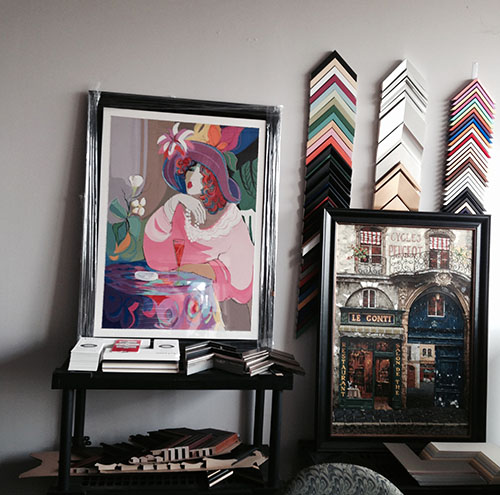 Custom Frame Shop at Core Color Graphics